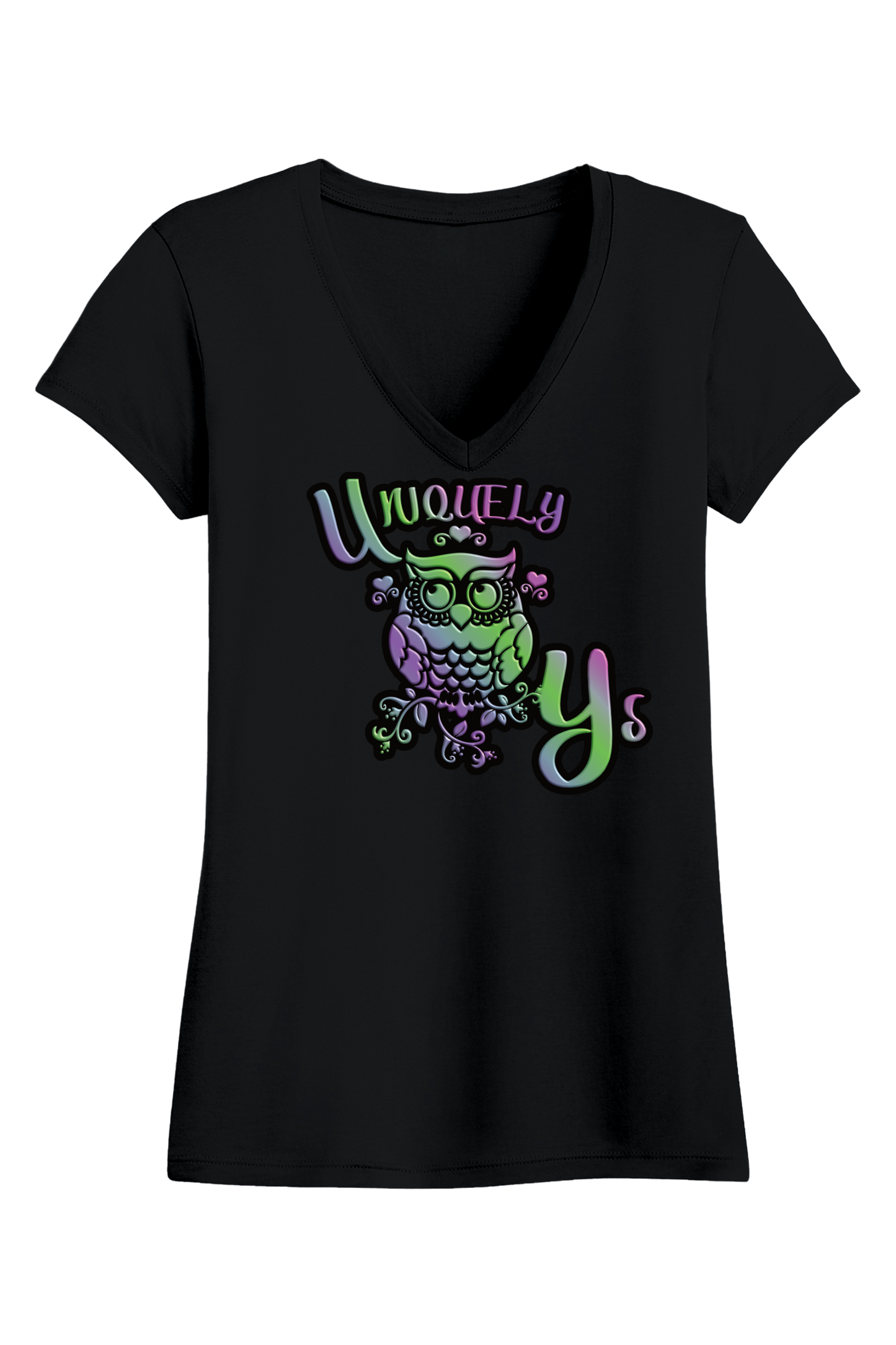 V-Neck Womens Short Sleeve Shirt