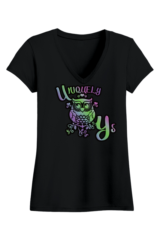 V-Neck Womens Short Sleeve Shirt