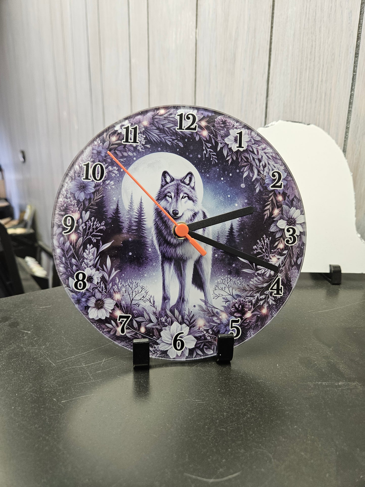 Custom Sublimation Clock – Personalized Photo or Design (8” or 12”)